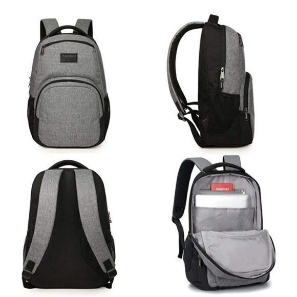 Aspensport School Backpack Fit 15.6 Lightweight Casual Daypack Water Repellent main image 8